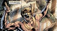 Hawkman with his wings outstretched, wearing chainmail armor and a helmet with wings on it (Image via DC Comics)